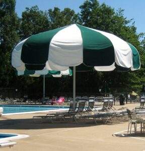 Funbrellas - 12 ft. and 20 ft. deck mounted umbrellas made by Anchor Industries®